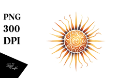 Smiling Sun, Transparent PNG Product Image 1