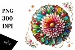Watercolor Luxury Flower Splash Clipart Product Image 3