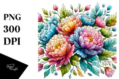 Vibrant Wooden -like Peony PNG Product Image 1