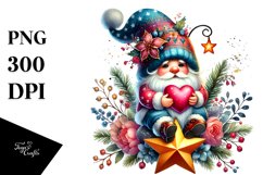 Gnome on Star PNG Product Image 1