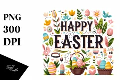 Easter Clipart |T-shirt, Mug, Tumbler Product Image 8