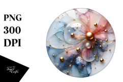 Abstract Cosmos, Watercolor PNG Product Image 1