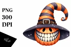 Funny Halloween Hat Clipart PNG Product Image 1