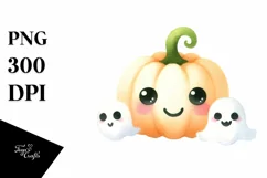 Simple Funny Halloween Clipart, Transparent PNG Product Image 1