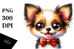 Cute Chihuahua with Big Eyes PNG Product Image 1