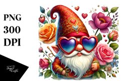 Valentines Gnome PNG Product Image 1