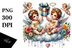 Adorned Baby Gift PNG Product Image 1