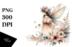 Washed Gothic Fairy, Transparent PNG Product Image 1