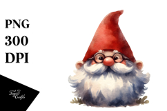 Retro Funny Gnome PNG Product Image 1
