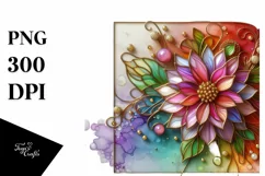 Watercolor Luxury Flower Splash Clipart Product Image 1