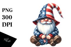 Detailed Gnome Watercolor Art | USA Collors Product Image 3