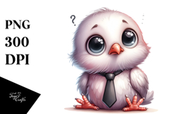 Baby Dove Tie Sticker Clipart Product Image 1