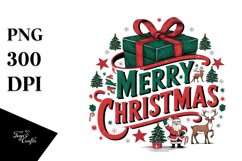 Retro Let It Snow Png Product Image 5