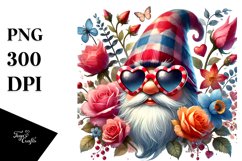 Valentines Gnome PNG Product Image 1