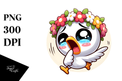 Bird with Sunglasses, Transparent PNG Product Image 1