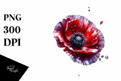 Shiny Poppy | Sublimation | Clipart Product Image 3