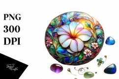 Watercolor Luxury Flower Splash Clipart Product Image 1