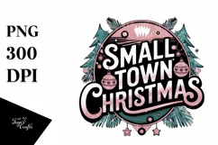 Small town Christmas Christmas Png Product Image 5