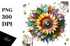 Watercolor Luxury Flower Splash Clipart Product Image 3