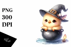 Charming Baby Chicken, High-Res PNG Product Image 1