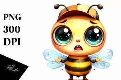 Baby Bee Phishing Road | Sublimation | Clipart Product Image 3