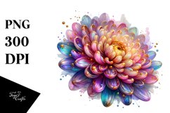 Shiny Chrysanthemum, Transparent PNG Product Image 3