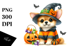 Baby Dog Halloween PNG Product Image 1