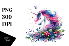 Vibrant Unicorn Halloween Scenery in Style Product Image 1