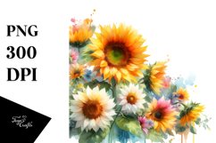 Vibrant Sunflower PNG Product Image 3