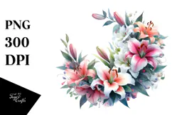Colorful Floral Wreath with Wild Flowers Product Image 1