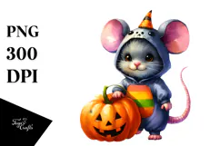 Cute Halloween Mouse, 20 oz Tumbler Product Image 1