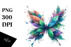Abstract Butterfly PNG Product Image 3
