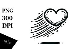 Cartoon Heart, Transparent PNG Product Image 1