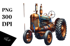 Vintage Rusty Tractor, 20 oz Tumbler Product Image 1