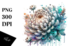 Chrysanthemum, Colorful PNG Product Image 1