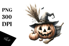 Funny Jack-o-Lantern, Whimsical PNG Product Image 1