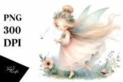 Whimsical Fairy Design, High-Quality PNG Product Image 1