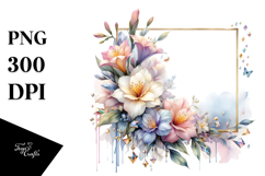 Colorful Freesia Diamond PNG Product Image 1