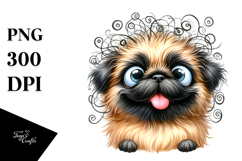 Happy Pug, Transparent PNG Product Image 1