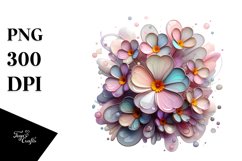 Primrose Watercolor PNG Product Image 1