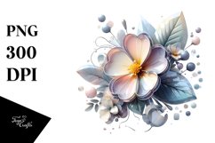 Primrose Watercolor PNG Product Image 1