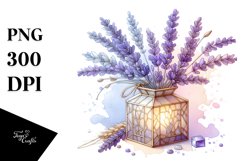 Glossy Lavender Stained PNG Product Image 3