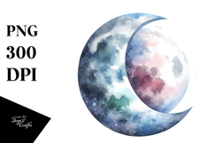 Simple Half Moon PNG Product Image 1