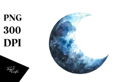 Simple Half Moon PNG Product Image 1