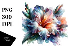 -Like Gladiolus in Abstract Watercolor Product Image 3