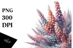 Glossy Heather Illustration, Transparent PNG Product Image 1