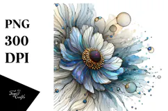 Colorful Anemone Stained , PNG Product Image 1