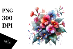 Impatiens, Artistic PNG Product Image 1