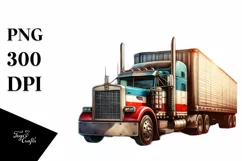 Abstract Truck Summer Sticker Sublimation Clipart Product Image 3