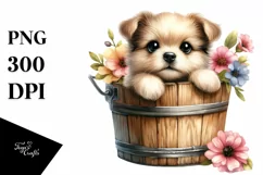 Cute Baby Dog PNG Product Image 3